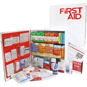 3-Shelf ANSI A First Aid Cabinet