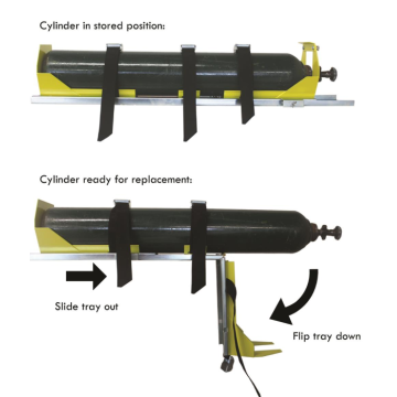 Slide assembly with hinge