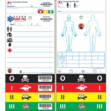 Econo Triage Tag (Pack of 25)