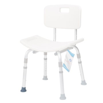 Shower Chair Rubber Tips, Gray, 1