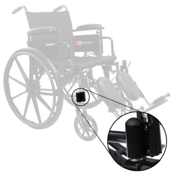 DynaRide Wheelchair Front Fork Stem Bearing, Silver, 1