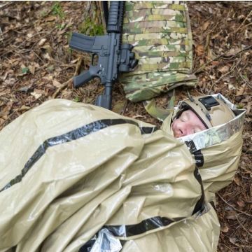 2.5 mil Coyote Brown 48” x 84” Bivvy