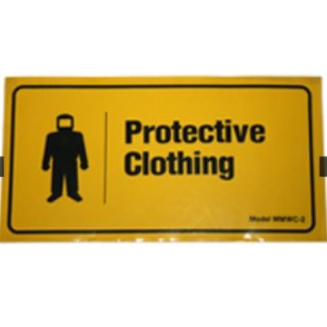 Protective clothing label