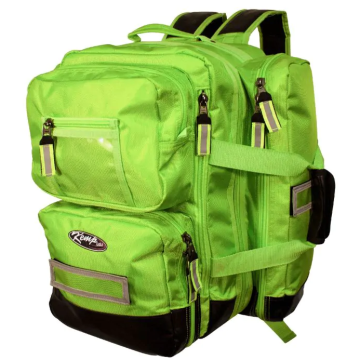 Kemp USA Premium Ultimate EMS Backpack, Neon Green