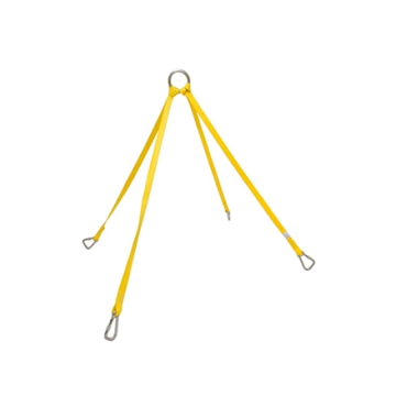 NYLON BRIDLE SLING with double action twist lock carabiner