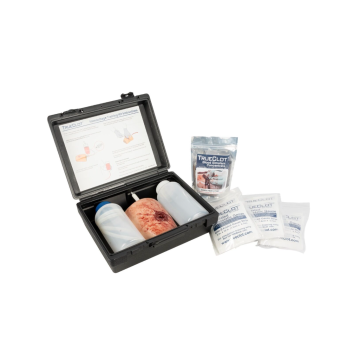 TRAINER, TRUECLOT WOUND PACKING - GSW (LIGHT TONE)