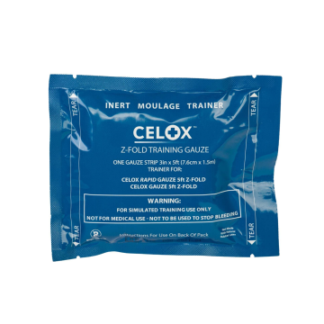 TRAINER, HEMOSTATIC BANDAGE - CELOX Z-FOLD