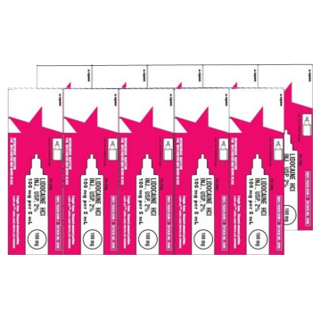 Lidocaine HCI 2%  100 mg/5mL  Prefilled Syringe 10 per Pack