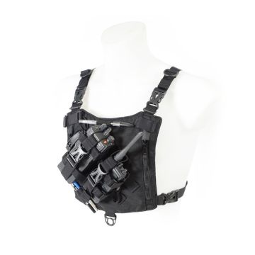 THORAX Full black radio holder