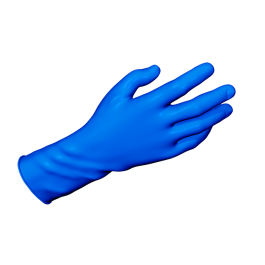 Nitrile Sterile Exam Gloves Pairs Large Powder Free 8/50pr/cs