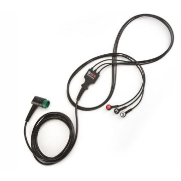 3-lead ECG cable for LIFEPAK 15 or LIFEPAK 20e