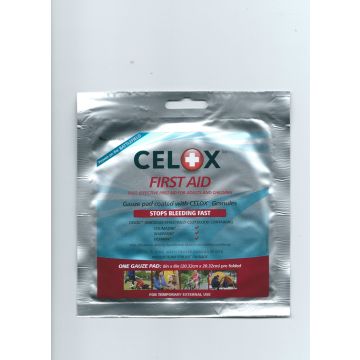 Celox Gauze Pad - 8” x 8” Pad