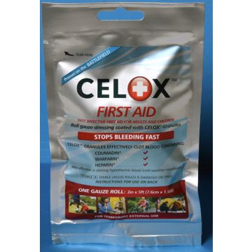 Celox Gauze Roll - 5’ x  3” Roll