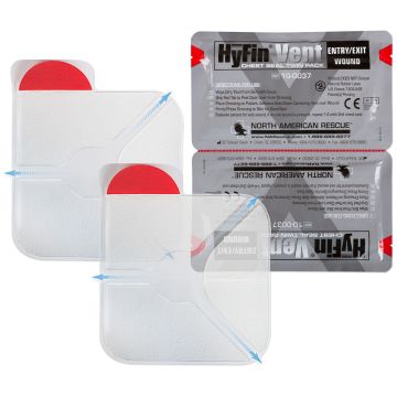 Hyfin Vent Chest Seal Twin Pack