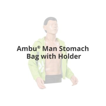 Stomach bag with holder