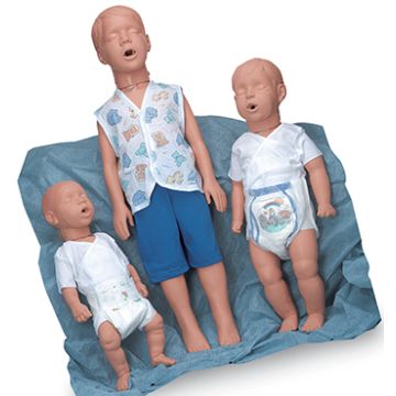 Simulaids Kyle Year Old CPR Manikin With Carry Bag