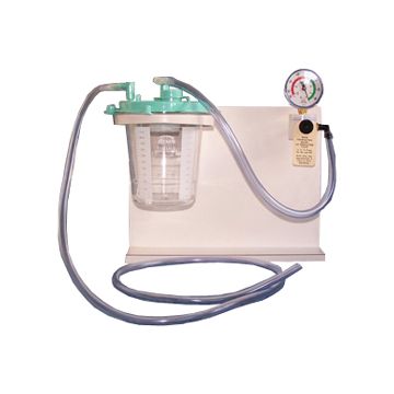 Rico Model RS-4X Aspirator with Disposable Bemis Canister with 1/8 NPTM Adapter