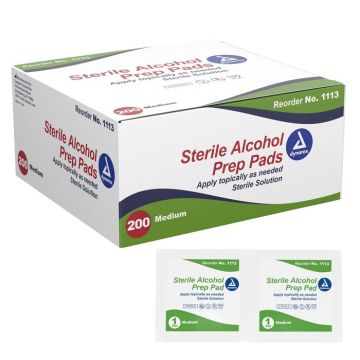 Alcohol Prep Pad 70% Sterile medium