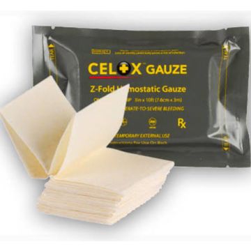 Celox 5' Z-Fold Gauze