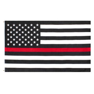 Thin Red Line US Flag 3' x 5'