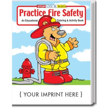 Practice Fire Safety Coloring Book