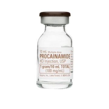 PROCAINAMIDE HCI INJECTION, USP 1gram/10mL  VIAL  