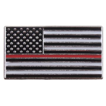 Thin Red Line Flag Pin