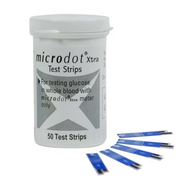 MICRODOT XTRA TEST STRIPS (50)