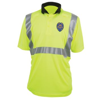 The Patrolman in Fluor Yellow With Silver/Grey Refl Tape