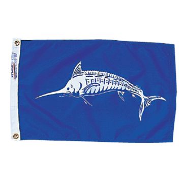 12X18 IN NYL-GLO WHITE MARLIN