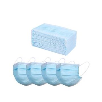 Disposable 3 Layer Non-Medical Mask. Qty: 50. 