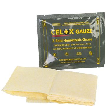 5ft. CELOX Z-Fold Hemostatic Gauze