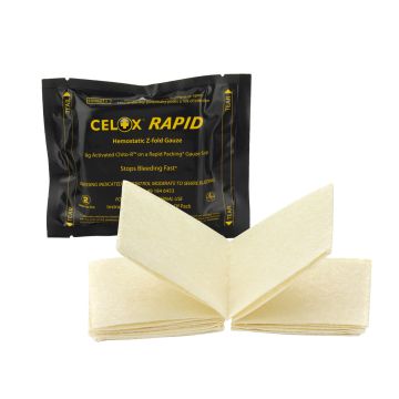 Celox Rapid Hemostatic Gauze