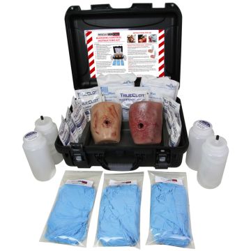 2 GSW -Rescue Essentials/ TrueClot Bleeding Control Instructors Kit