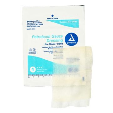 Petroleum Gauze Dressing 3" x 9"