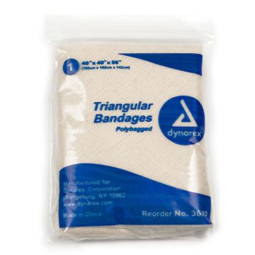 Triangular Bandages 40" x 40" x 56"