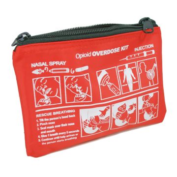Community Outreach Opioid OveRedose Pouch Orange