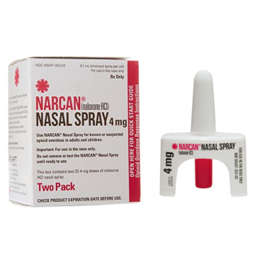 NARCAN Nasal Spray Naloxone 4 mg 2 per Box * * Discontinued & Replaced * * 