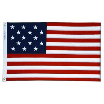 2X3 FT NYL-GLO STAR SPANGLED BANNER DYED