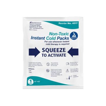 Instant Cold Pack with Urea (Non-Toxic) 4 x 5 24/Cs