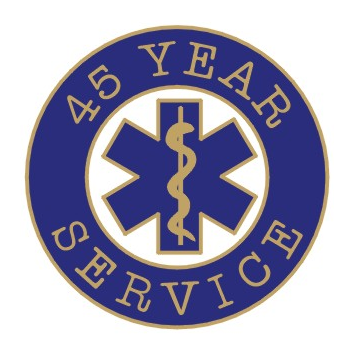 45 Year EMS Pin