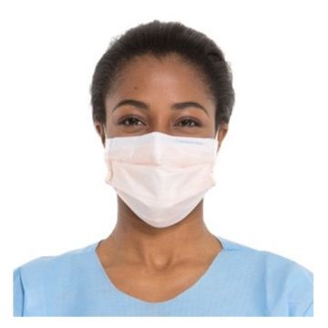 Halyard Health 47107 Fluidshield ASTM Level 3 Fog-Free Procedure Mask SO SOFT Lining 40 per Box