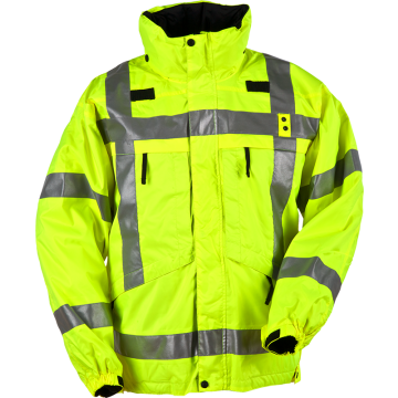 3-IN-1 REVERSIBLE HIGH-VISIBILITY PARKA HIGH VIS YLW