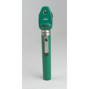 DIAGNOSTIX Pkt Ophthalmoscope 2.5v, Hal/Xen, Green