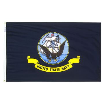 5X8 FT NYL-GLO US NAVY