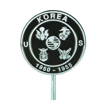 GRAVE MARKER-ALUMINUM KOREAN