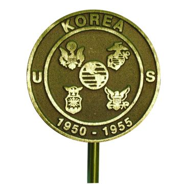 GRAVE MARKER-BRONZE KOREAN WAR