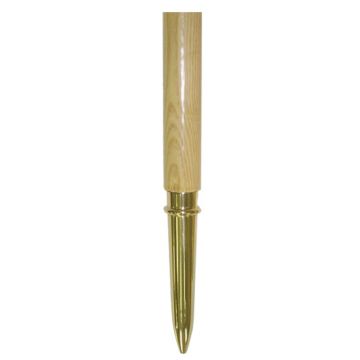 POINTED BRASS BOTTOM FERRULE