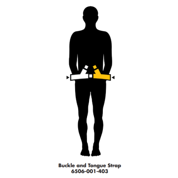 X-Restraint Buckle and Tongue Strap