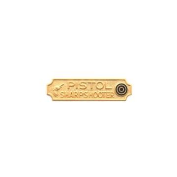Blackinton A7025-A Pistol Sharpshooter Bar